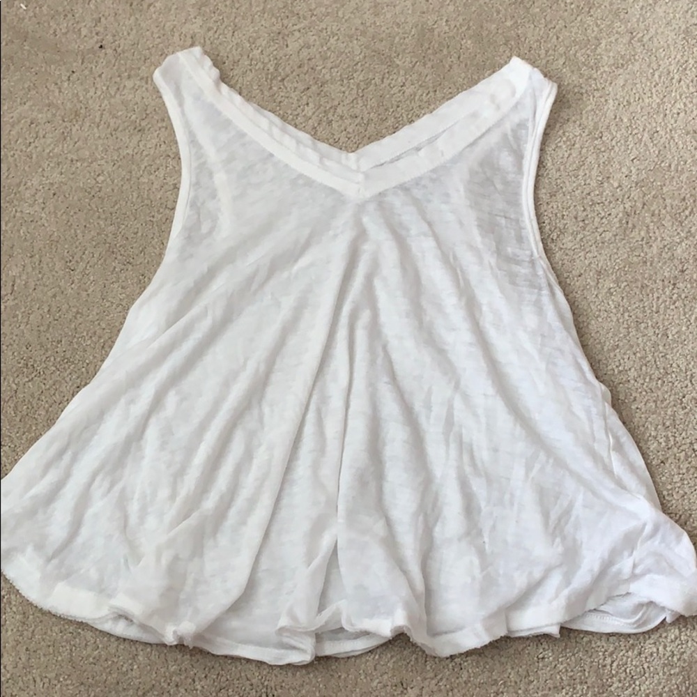 Adorable White Tank Top!